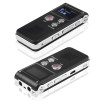 Digital Voice Recorder, Playback Digital Voice Activated Voice Recorder, Portable Tape Recorder Recording Equipment, Noise Reduction Recorder Upgraded Small Voice Recorder for Lecture Meetings