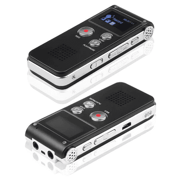 Digital Voice Recorder, Playback Digital Voice Activated Voice Recorder, Portable Tape Recorder Recording Equipment, Noise Reduction Recorder Upgraded Small Voice Recorder for Lecture Meetings