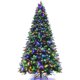 thumbnail image 3 of Costway Árbol navideño nevado con bisagras, preiluminado, 270 cm, 11 modos de flash y 780 luces multicolores, 3 of 3