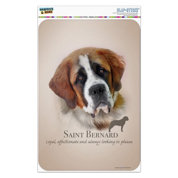 Saint Bernard Dog Breed Home Business Office Sign