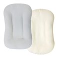 thumbnail image 2 of Paquete de 2 fundas de muselina para tumbona de bebé, funda extraíble de algodón orgánico para recién nacidos, funda de asiento de suelo infantil acolchada para tumbona para niños y niñas, 2 of 3