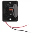 thumbnail image 3 of de Cargador Coche 18W y QC 3.0 USB Carga RáPida para Marino Rv MóVil, 3 of 9