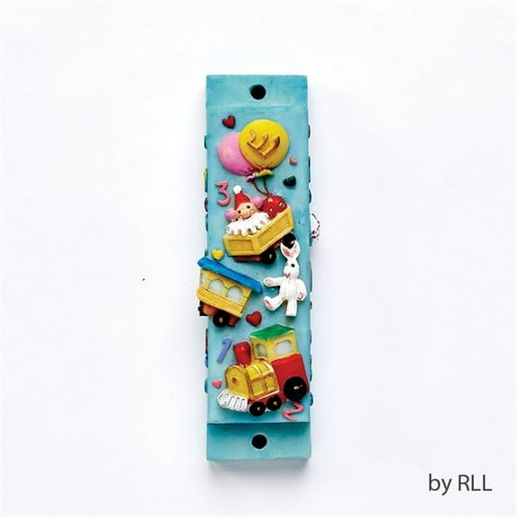 Rite Lite ALMZ-506 4.25 in. Resin Toys & Balloons Mezuzah