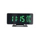 thumbnail image 1 of Reloj de Alarma Digital Reloj Electrónico Digital Pantalla Led Reloj Electrónico Estéreo Pantalla Digital Snooze Reloj de Alarma 12/24H Pantalla de Temperatura de Conmutación Versión Enchufe Reloj de, 1 of 6