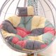 thumbnail image 2 of Cojín de columpio individual Multicolor para exteriores, hamaca de jardín extraíble y lavable, cuna engrosada, cojín trasero para silla Fivean unisex, 2 of 2