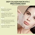 thumbnail image 4 of maxiaoxia Deep Collagen Vitamin C Brightening Overnight Mask, Korean Firming Hydrating Facial Mask, Vitamin C Sheet Mask, 4 of 7