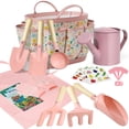thumbnail image 1 of Set de jardinería Qtioucp Kids con bolsa, regadera y herramientas, 1 of 6