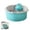 C, variant on Salad Spinner and Produce Washer, Multifunctional Vegetable Dryer, Electric Lettuce Spinner with Non-Slip Base, Fruit and Vegetable Washer for Kitchen Prep, Beige