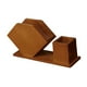 thumbnail image 5 of Servilletero dispensador de palillos de madera portátil con base estable, elegante dispensador de pañuelos de papel, organizador de encimera para, 5 of 8