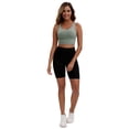 thumbnail image 5 of Unique Bargains Women's V Back Wide Straps Sports Bra S Gray, 5 of 6