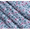 thumbnail image 3 of Soimoi Cotton Voile Fabric Leaves & Floral Artistic Print Fabric by Yard 56 Inch Wide, 3 of 7