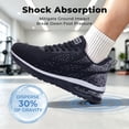 thumbnail image 5 of AOV Women's Athletic Running Sneaker Shoes for Sports, Gym, Jogging, Tennis and Fitness Black US 11, 5 of 8
