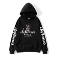 thumbnail image 2 of Gran oferta Deftones Cat negro estampado gráfico Sudadera con capucha hombres mujeres Rap Metal Band marca sudadera Tops hombre invierno polar sudaderas con capucha Casual, 2 of 5