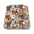 thumbnail image 2 of CADecor Funny Doodle Animals Dogs and Cats Throw Blanket Bed Sofa Blanket 58x80 inches, 2 of 3