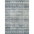 thumbnail image 4 of Bloom Rugs Washable Non-Slip 3x5 Rug - Teal / Ivory Geometric Area Rug for Living Room, Bedroom, Dining Room, and Kitchen - Exact size: 3' x 5', 4 of 10
