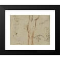 thumbnail image 2 of Jacques Callot 14x12 Black Modern Framed Museum Art Print Titled - A Leg and a Pig's Head (1616-1617), 2 of 5