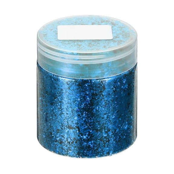 Gold Foil Flakes for Resin, 3g Metallic Foil Flakes, Imitation Gold Foil Flakes Metallic Leaf, Dark Blue