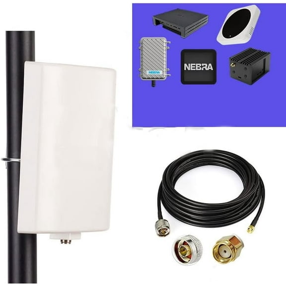 Tuned Directional Panel 915Mhz HNT LoRa Helium Miner Outdoor TV Antenna with Accessories Included