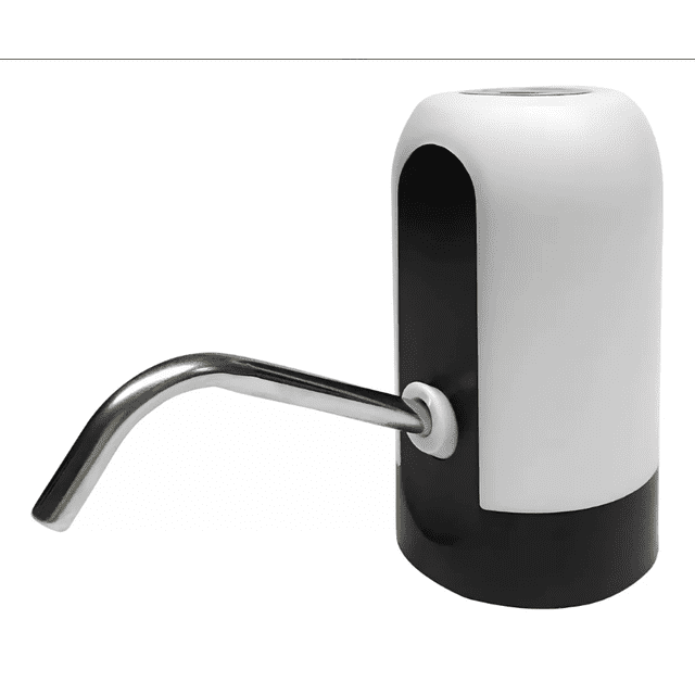 Dispensador Eléctrico Recargable, Usb, Bomba De Agua Negro