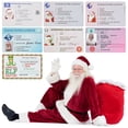 thumbnail image 5 of 5/10 piezas de licencia para montar en trineo de Papá Noel, accesorios de cosplay de Papá Noel para Navidad, licencia de conducir para víspera de vuelo, decoración para fiesta de Navidad en el hogar, 5 of 5