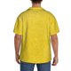 thumbnail image 3 of Balery Yellow Glitter Camisa Casual de Manga Corta con Botones para Hombre, Texturizada, Estilo Cubano, para Playa, Verano-Medium, 3 of 5