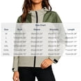 thumbnail image 3 of QUNYINEY Colorblock Womens Lightweight Rain Jackets Zip up Hooded Waterproof Raincoats Long Sleeve Windbreaker Hiking Coats for Women, 3 of 9