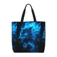 thumbnail image 1 of Balery Wolf Bolsa de Mano para Mujeres con Cremallera, Bolsa de Gimnasio con Compartimentos, Bolsa para Laptop, Bolsa para Trabajo, 1 of 7