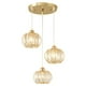thumbnail image 1 of Lámpara colgante LED para comedor de tienda base redonda, 1 of 8