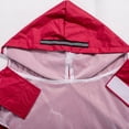 thumbnail image 4 of Dog Raincoat Reflective Waterproof Hooded Pet Raincoat Dog Rain Jacket for Large Dogs, 4 of 5
