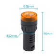 thumbnail image 2 of Indicateur d'Alarme Flash LED buzzer de Signalisation Lampe de Signalisation LED buzzer AC220V AD16-22SM Jaune, 2 of 9