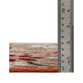 thumbnail image 5 of Unique Loom Outdoor Modern Collection Area Rug - Circles (2' x 6' 1" Runner Terracotta/Burgundy), 5 of 7