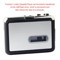 thumbnail image 2 of Langgg Professional U-disk Cassette Player Recorder Portable Tape with Earphones Exquisite Music Audio Players Flash Drive Adapter, 2 of 7