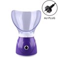 thumbnail image 1 of Vaporizador facial, rociador de niebla humectante para la piel, poros faciales, limpiador profundo, vapor térmico, enchufe AU, morado Scienceny CE1757-04B, 1 of 6