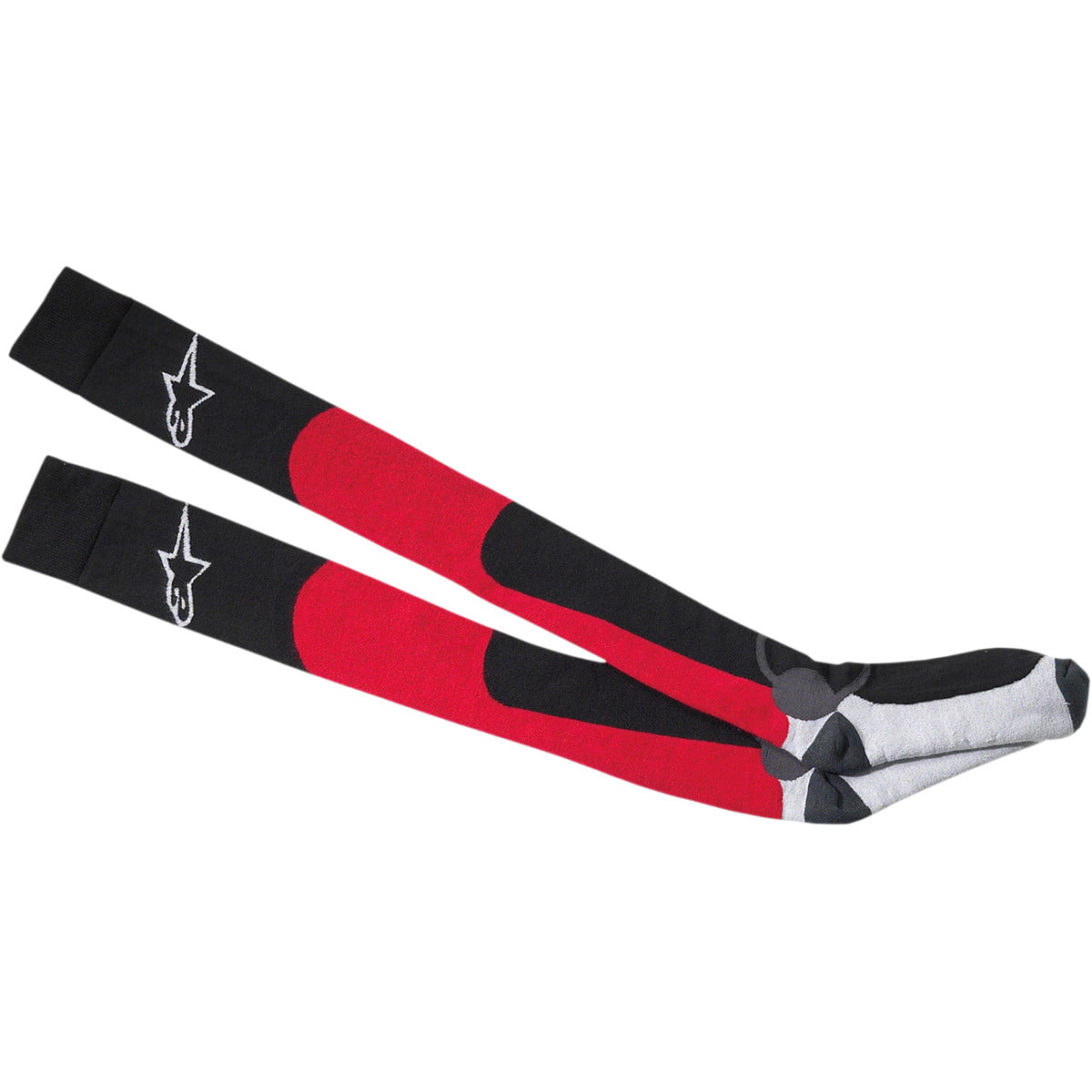 Alpinestars Red-Black-Grey 2014 Tech Coolmax MX Socks 