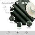 thumbnail image 3 of Rivana 100% Polyester Room Darkening Pinch Pleat Curtains Window Treatment for Bedroom, Living Room & Dining Room (Dark Grey, 70" W x 63" L, 1 Panel), 3 of 8