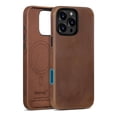 thumbnail image 1 of Funda de piel Belemay para iPhone 16 Pro MagSafe Vintage Brown, 1 of 8