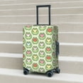 thumbnail image 5 of Uemuo Cute Chubby Frog Printed Washable Luggage Cover - Fashion Suitcase Protector Fits 18-32 Inch Luggage -Medium, 5 of 9