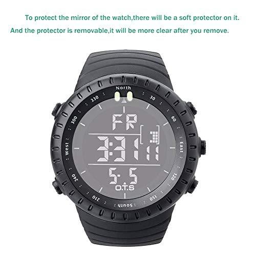 Palada men's digital sports watch waterproof tactical top watch with led backlight watch for men