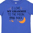 thumbnail image 4 of Inktastic I Love My Grammie to the Moon and Back Boys or Girls Toddler T-Shirt, 4 of 5