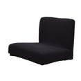 thumbnail image 4 of De Silla De Comedor Elásticas Paquete De Funda Deslizable Extraíble Fácil De 6/8 Piezas - Brown-8pcs, Individual Black-6pcs Macarena Cubierta de silla de comedor elástica, 4 of 5