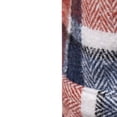 thumbnail image 5 of PEASKJP Mens Shirts Men's Casual Plaid Flannel Long Sleeve Button Down Shirt,Red S, 5 of 9