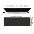 thumbnail image 2 of LNGOOR Extended Gaming Mouse Pad For Desk  Extra Large Mousepad With Nature-Non-Slip Rubber Base  Waterproof Keyboard Pad For Gamer  Office & Home (31.8X11.4In), 2 of 6