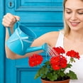 thumbnail image 5 of Metal Watering Can with Bow - 1L Tinplate Sprinkling Can for Plants, Vintage Style Gardening Tool & Outdoor Indoor Garden Decor Accessory, 5 of 6