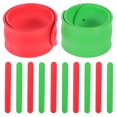 thumbnail image 3 of TUIBELYN 12pcs Wrapping Paper Holder Silicone Paper Slap Bands Wrapping Paper Clamps Wrapping Paper Roll Clips, 3 of 6