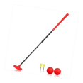 thumbnail image 4 of DYNWAVECA Putter de Golf Rétractable à Longueur Ajustable Outil Main Droite et Gauche Putter à Deux Voies Club de Golf pour Pelouse et Jardin Intérieur Hommes Femmes Rouge, 4 of 9