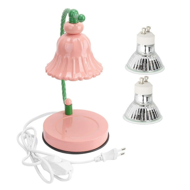 Candle Warmer Lamp Dimmable with 2 Bulbs Pink Candles Melter Light for Home Decorative 110240V EU Plug 220V Light Source