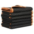 ZENSTYLE 6 Pack Moving Blankets Heavy Duty Shipping Furniture Pads 72