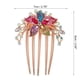 thumbnail image 4 of Peineta para el pelo Unique Bargains con incrustaciones de diamantes de imitación, 4 of 7