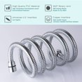 TRAHOOShower Hose, 79 Inch Expandable Shower Hose Extra Long Bathing