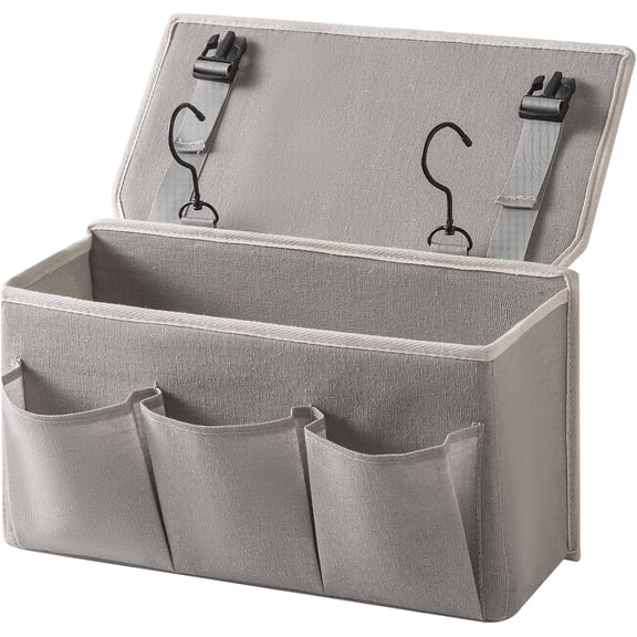 Bedside Caddy Organizer Bunk Bed Pocket Accessories Dorm Hanging Bedside Storage Caddy